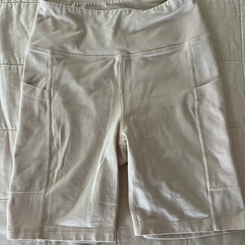 Mate Organic Bike Shorts bone